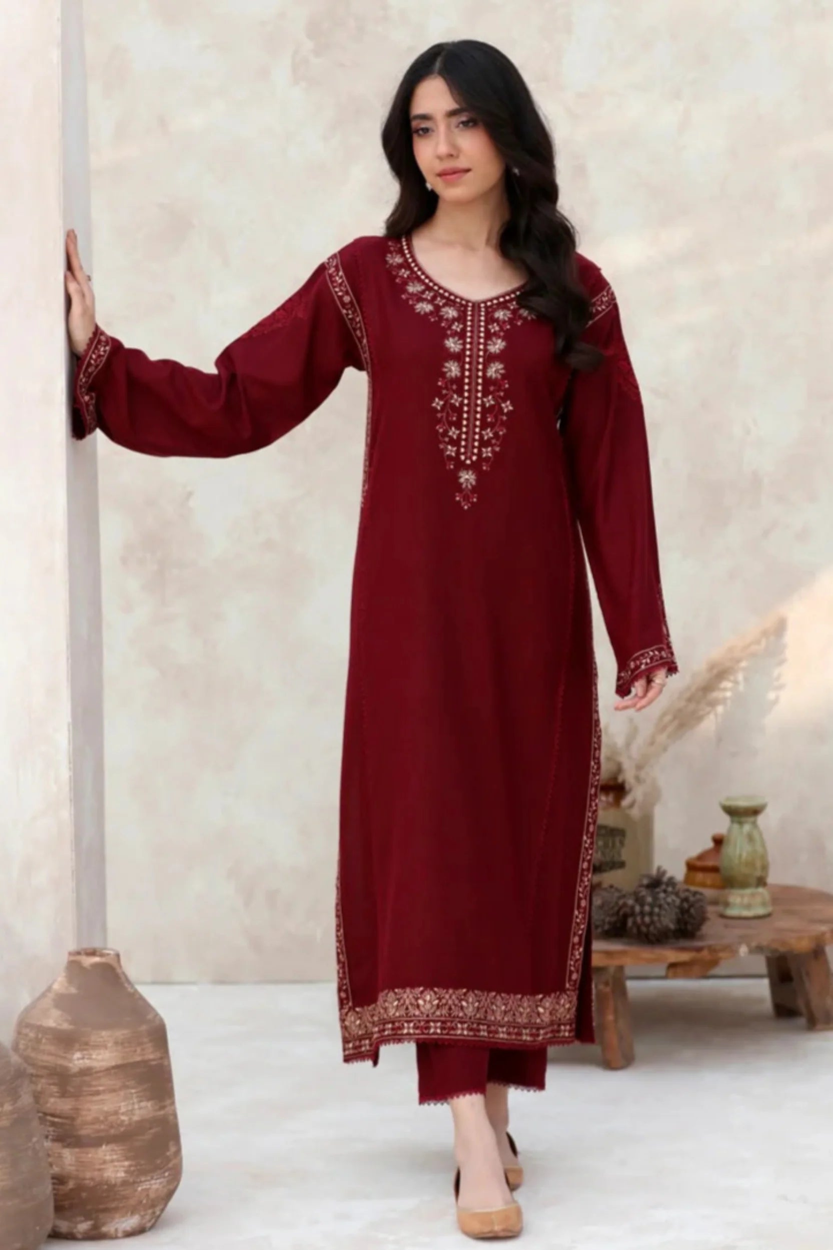 Maroon Mirage 2-PIECE